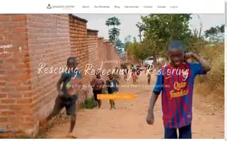 Passioncenterforchildren.org Screenshot 2024-07-06 08:42:11