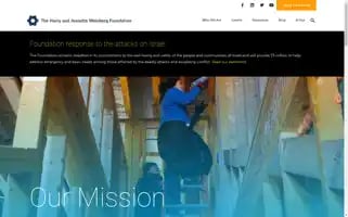 Hjweinbergfoundation.org Screenshot 2024-07-03 22:56:18