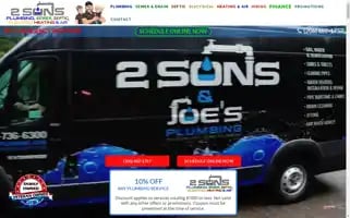 2sonsplumbing.com Screenshot 2024-05-06 02:59:13