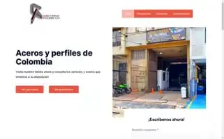 Acerosdecolombia.com Screenshot 2024-05-20 11:51:57