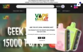 Vapemarley.com Screenshot 2024-06-18 08:29:14
