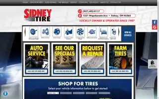 Sidneytireinc.com Screenshot 2024-05-13 22:34:13
