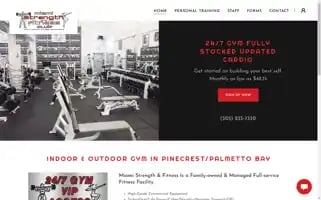 Miamistrengthandfitnessclub.com Screenshot 2024-05-16 07:46:38
