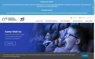 Moreheadplanetarium.org Screenshot 2024-05-13 00:09:12