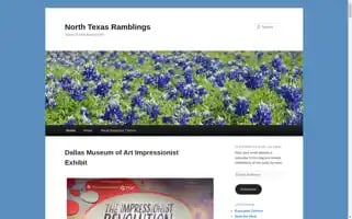 Northtexasramblings.com Screenshot 2024-05-13 04:14:05