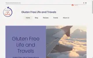 Glutenfreelifeandtravels.com Screenshot 2024-04-22 11:37:15