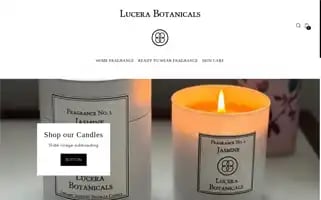 Lucerabotanicals.com Screenshot 2024-05-02 06:49:49