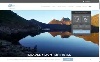 Cradlemountainhotel.com.au Screenshot 2024-04-18 16:33:15