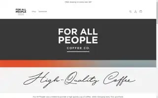 Forallpeoplecoffee.com Screenshot 2024-04-27 08:37:57