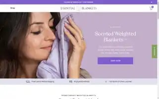 Essentialblankets.com Screenshot 2024-05-05 04:06:48