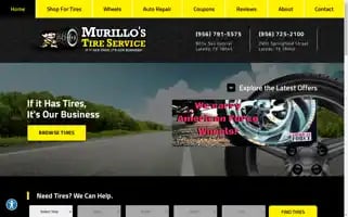 Murillotires.com Screenshot 2024-05-16 08:38:25