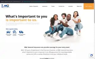 Mandcinsurance.net Screenshot 2024-07-05 03:56:03
