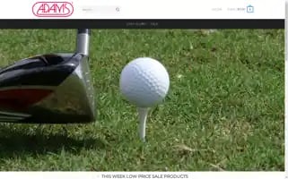 Golf-adams.com Screenshot 2024-05-26 11:49:40