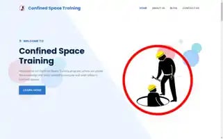 Confinedspacetraining.pro Screenshot 2024-07-03 23:04:18