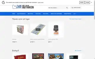 Spillbutikken.no Screenshot 2024-04-27 14:28:02