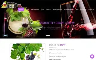 Absolutelygrapeubrew.com Screenshot 2024-05-22 04:13:43
