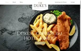 Dukeshotelkoroit.com.au Screenshot 2024-04-17 16:13:49