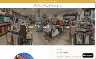 Cottoncreekmill.com Screenshot 2024-05-05 11:55:25
