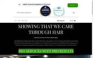 Firstflightbarbers.com Screenshot 2024-04-15 19:54:19