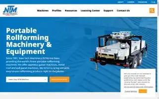 Newtechmachinery.com Screenshot 2024-07-04 09:08:49