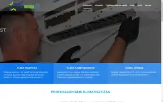 Klimatisztitasbudapest.hu Screenshot 2024-06-16 15:32:36