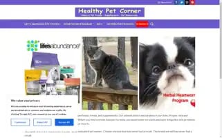 Healthypetcorner.com Screenshot 2024-07-01 13:51:50
