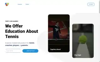 Thirtyloveacademy.com Screenshot 2024-05-25 08:17:21