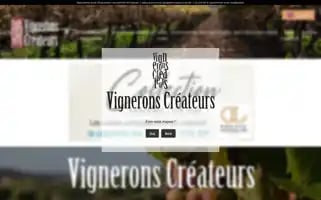 Vigneronscreateurs.com Screenshot 2024-07-01 02:50:43