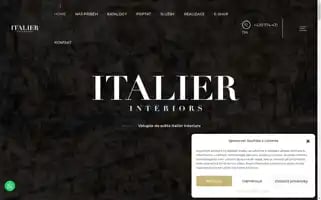 Italierinteriors.cz Screenshot 2024-05-28 02:37:30