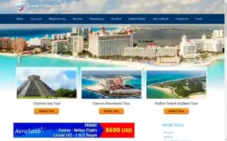 Cancunairplanetours.com Screenshot 2024-04-25 14:11:59