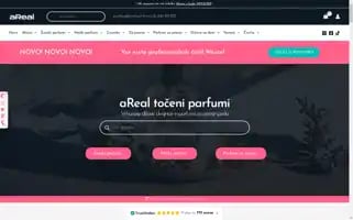 Areal-parfumi.si Screenshot 2024-06-18 04:20:56