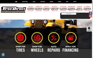 Tiresdirect916.com Screenshot 2024-05-14 12:57:20