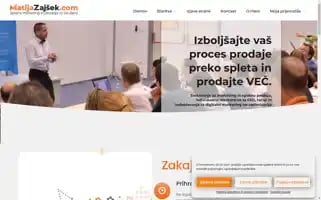 Xn--matijazajek-ohc.com Screenshot 2024-07-08 09:52:39