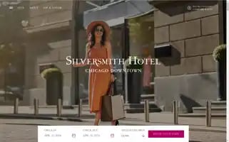 Silversmithchicagohotel.com Screenshot 2024-04-25 04:08:08
