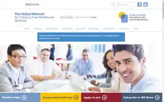 Tobaccofreehealthcare.org Screenshot 2024-05-14 13:16:15