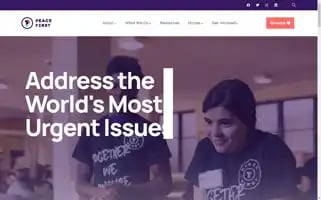 Peacefirst.org Screenshot 2024-07-01 07:36:14