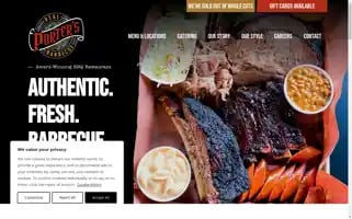 Portersrealbbq.com Screenshot 2024-05-13 11:13:54