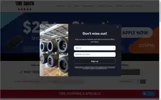 Tiresouth.com Screenshot 2024-05-14 12:58:03