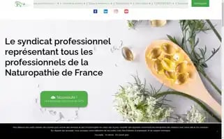 Syndicat-naturopathie.fr Screenshot 2024-06-16 12:26:46