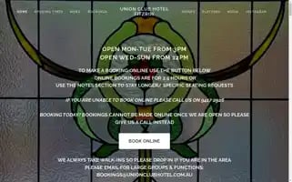 Unionclubhotel.com.au Screenshot 2024-04-26 18:15:08
