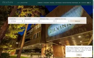 Zilvinashotel.lt Screenshot 2024-04-23 08:14:48