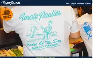 Unclepauliesdeli.com Screenshot 2024-05-04 19:58:21