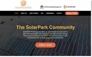 Solarparkenergy.com Screenshot 2024-05-14 00:15:05