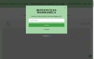 Mammamelaecoshop.com Screenshot 2024-04-27 16:07:23