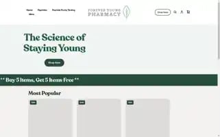 Foreveryoungpharmacy.com Screenshot 2024-05-24 17:27:14