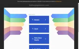 Bullseyegunstore.com Screenshot 2024-05-20 09:25:09