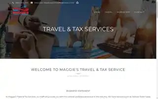 Maggiestraveltaxservices.com Screenshot 2024-04-22 20:21:27