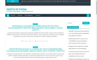 Gazetadeitauna.com.br Screenshot 2024-07-01 03:22:01