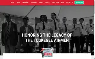 Redtailflightacademy.org Screenshot 2024-04-22 23:57:43