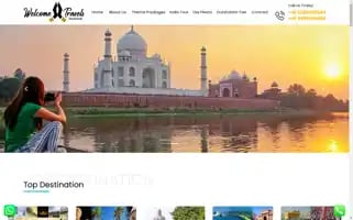 Welcometravels-india.com Screenshot 2024-04-19 11:33:17